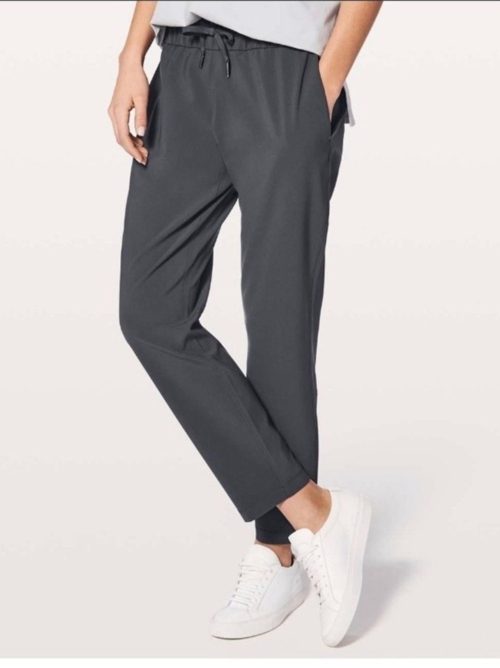 Lululemon On The Fly 7/8 Pants - Grey